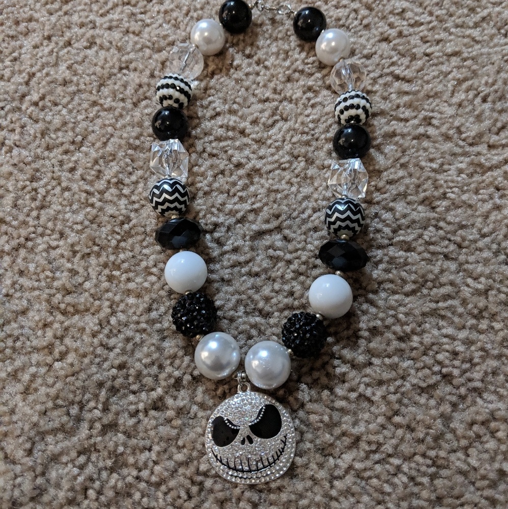 Nightmare before Christmas Jack Chunky Necklace